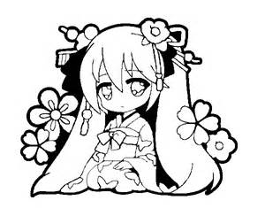 300x235 Vocaloid Coloring Pages