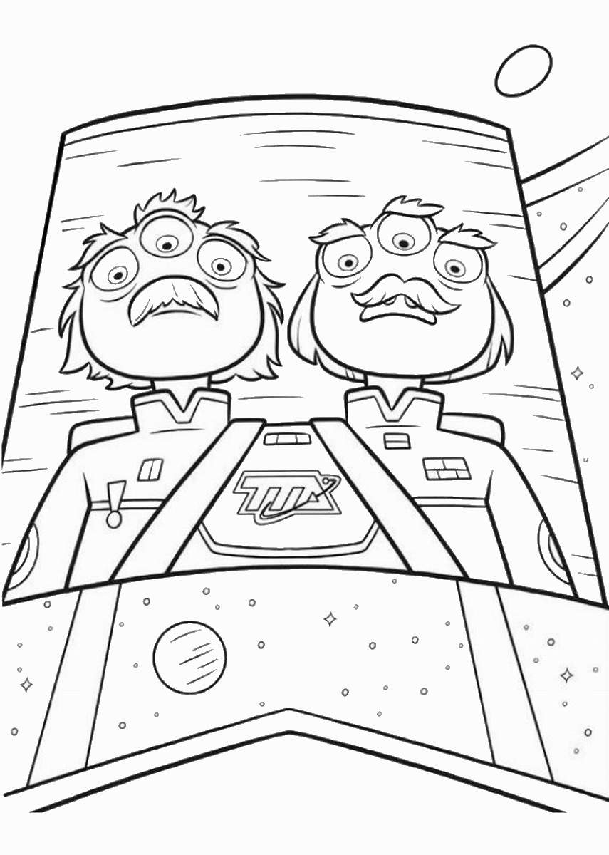 855x1200 Miles From Tomorrowland Alien Coloring Pages
