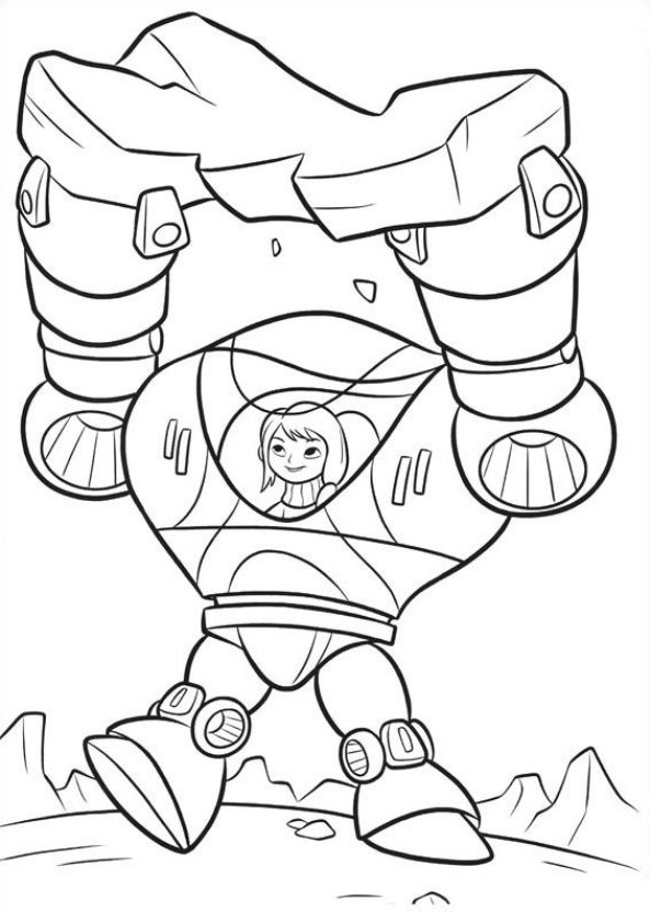 593x832 Coloring Pages Of Miles From Tomorrowland