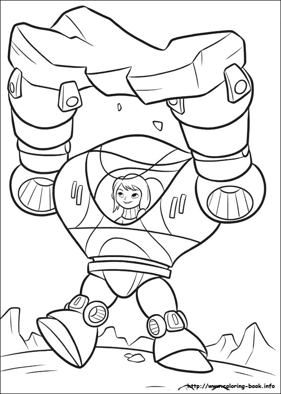 567x794 From Tomorrowland Coloring Picture