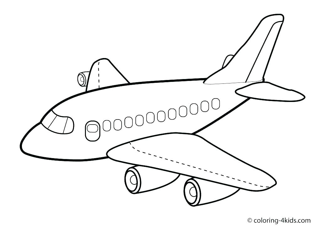 1024x730 Jet Coloring Pages