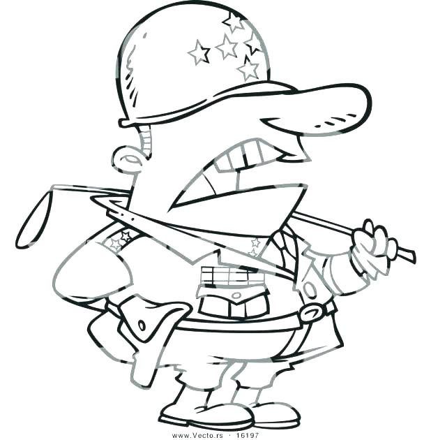 618x630 Military Coloring Pages