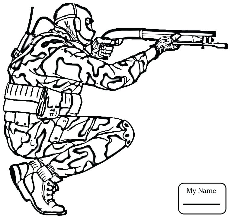 765x727 Military Coloring Pages