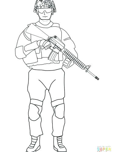 375x500 Army Guy Coloring Pages Medium Size Of Gun Coloring Pages Lucky