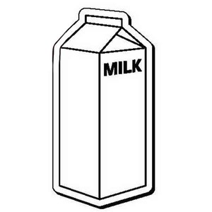 300x300 Milk Carton Clipart Outline