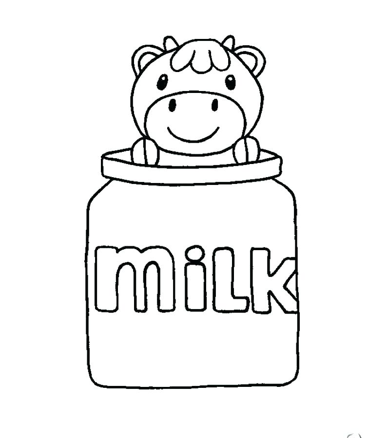794x900 Milk Coloring Page Milk Carton With Pictures Cow Coloring Page