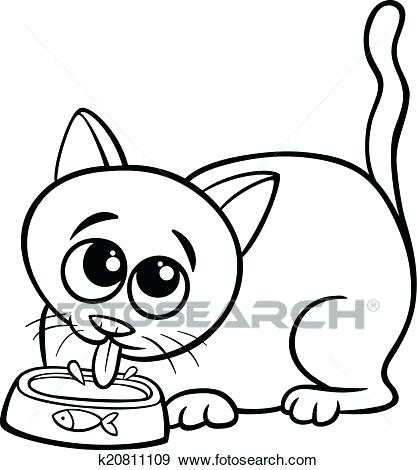 417x470 Milk Coloring Page Clip Art Cat Drinking Milk Coloring Page Search