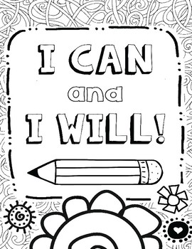 270x350 Growth Mindset Coloring Pages For Mindfulness, Set