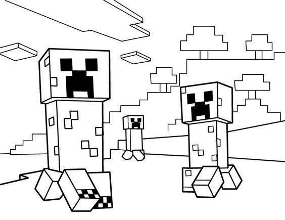 564x435 Minecraft Coloring Pages Got Coloring Pages
