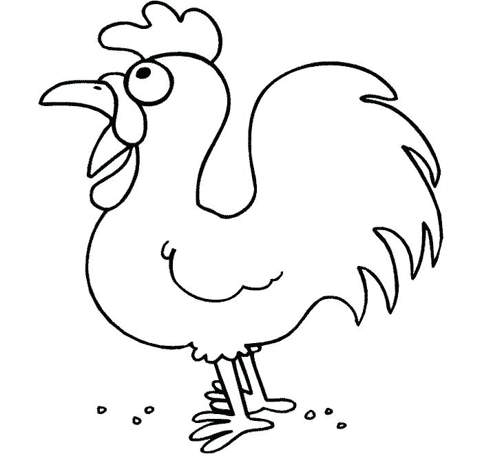 700x659 Chicken Coloring Page Chicken Coloring Pages Image Chicken