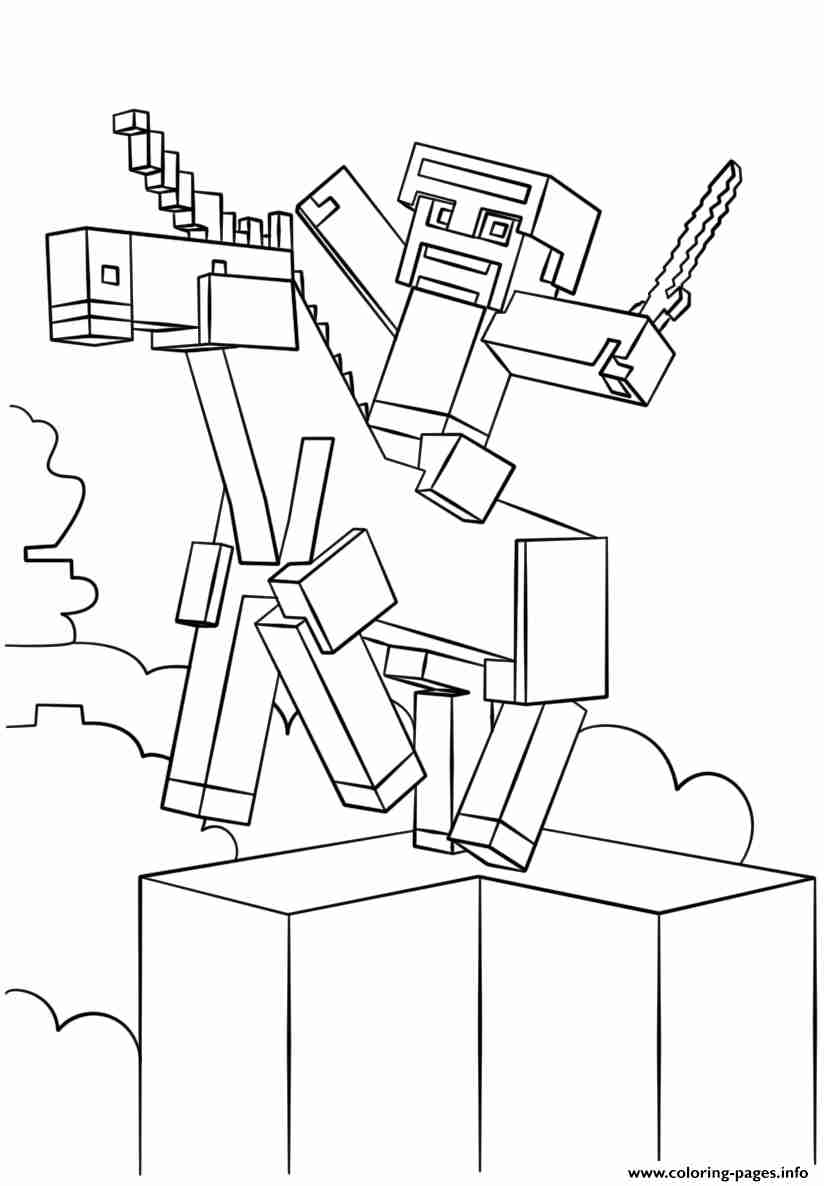 824x1186 Minecraft Coloring Pages Dantdm Olegratiy