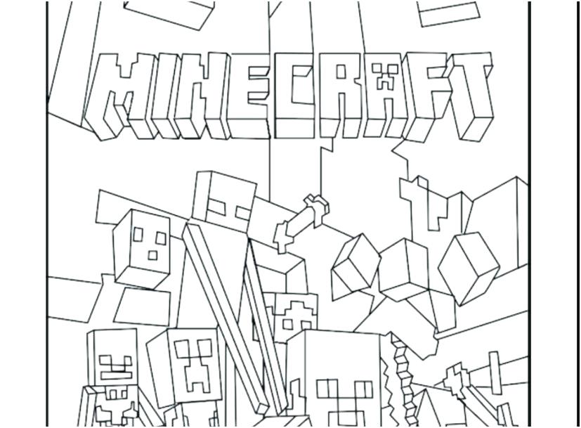 827x609 Minecraft Coloring Pages To Print Printable Coloring Page Lego