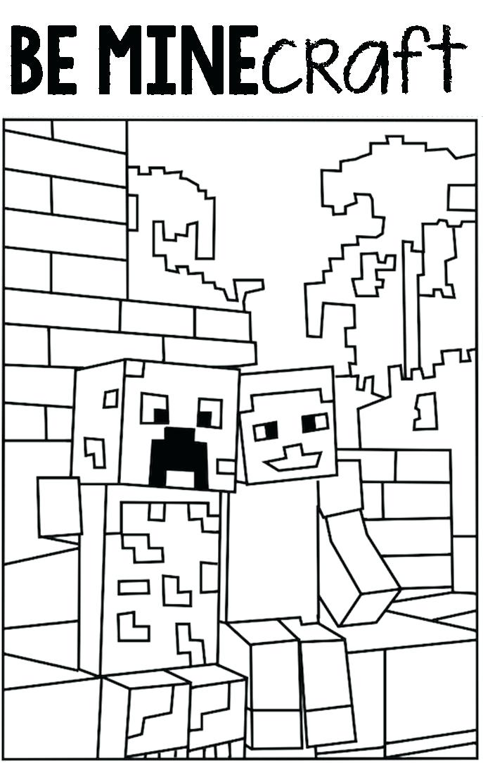 687x1084 New Printable Minecraft Coloring Pages And Coloring Pages To Print