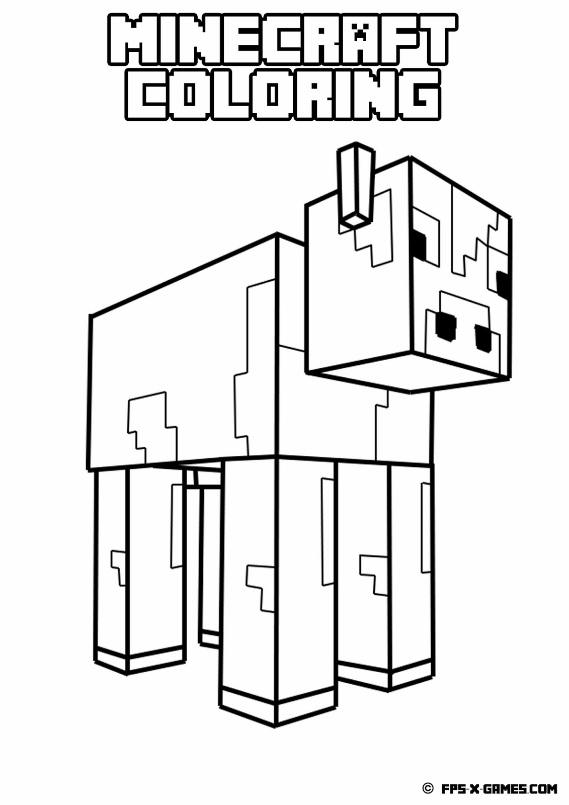 1131x1600 Printable Minecraft Coloring Pages Minecraft Creeper Free