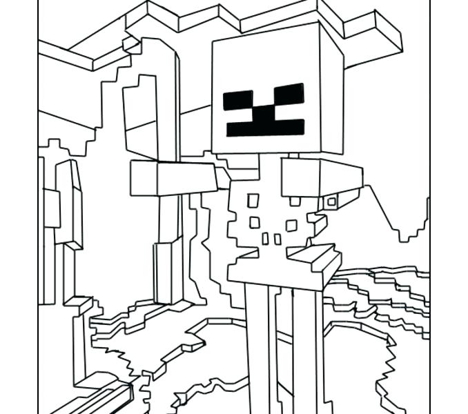 678x600 Minecraft Coloring Pages To Print Free Coloring Pages Minecraft
