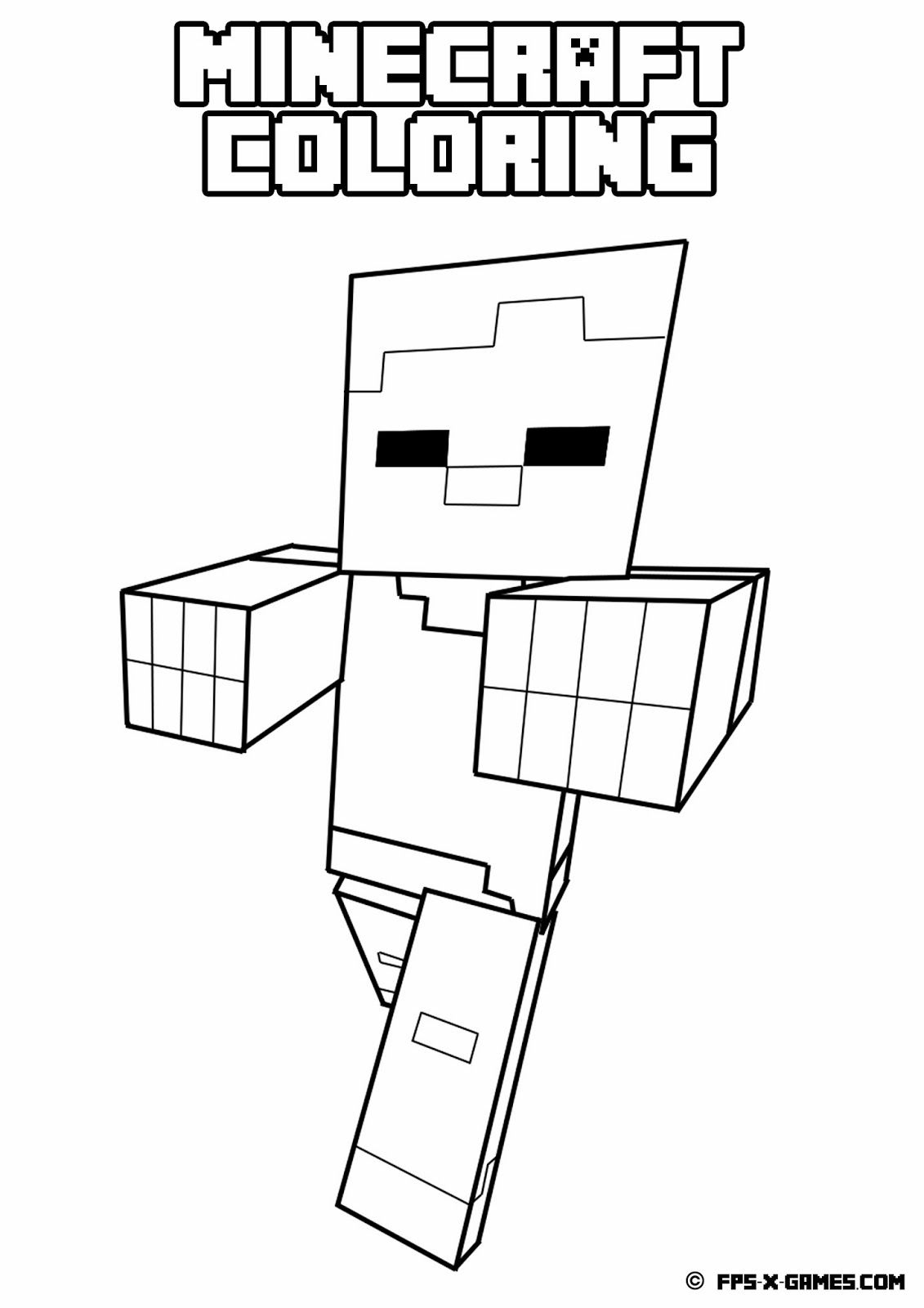 1131x1600 Ok, So It's Not Just Me Who Loves Zombies Printable Minecraft