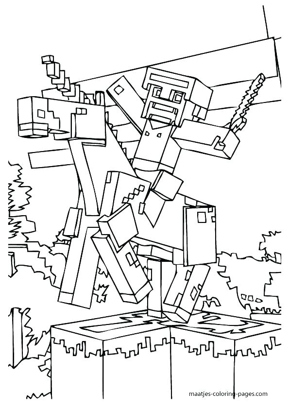 595x842 Minecraft Coloring Pages Amazing Printable Coloring Pages