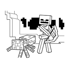 230x230 Awesome Printable Minecraft Coloring Pages For Toddlers