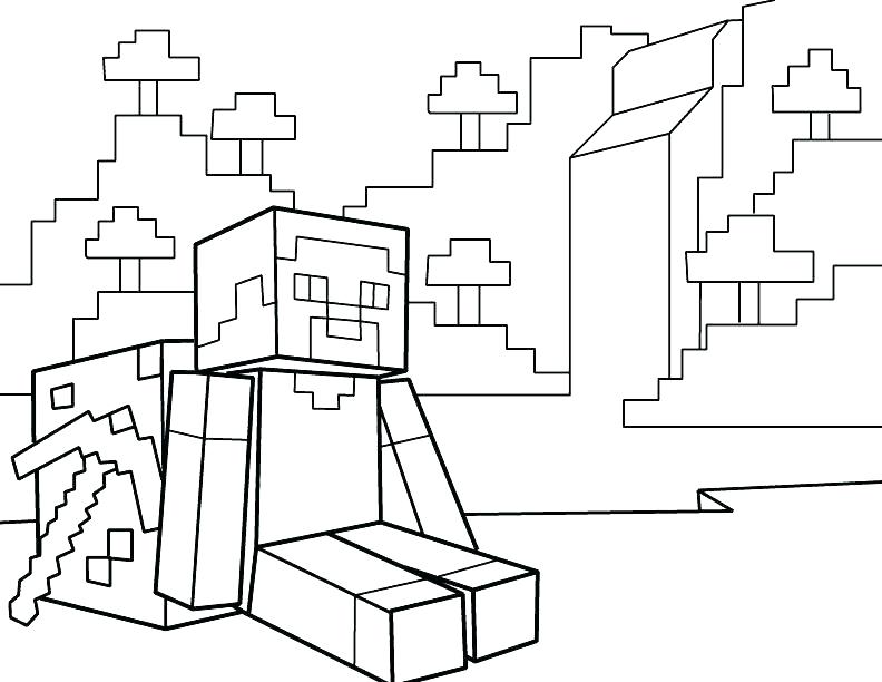 792x612 Coloring Pages For Minecraft Coloring Pages Coloring Pages