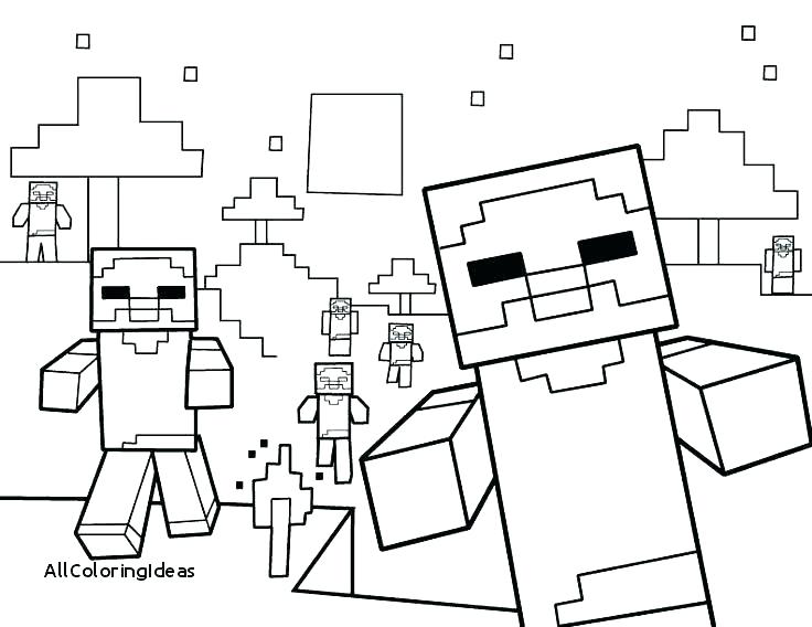 736x568 Minecraft Printable Coloring Pages Free Printable Coloring Pages