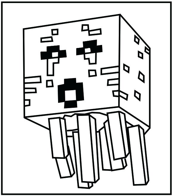 581x658 Printable Minecraft Coloring Pages Printable Coloring Pages