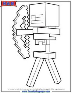 236x306 Printable Minecraft Creeper Coloring Pages Elijah