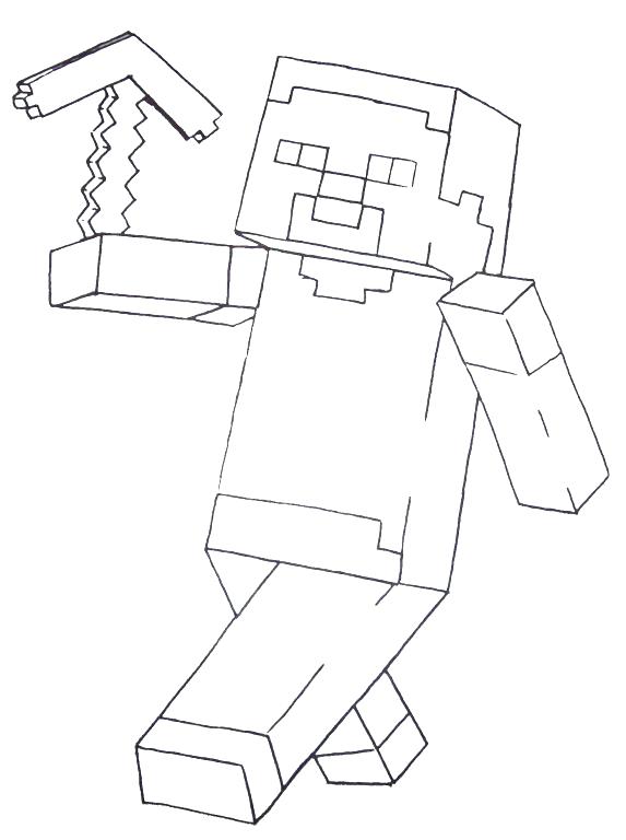 573x768 Minecraft Color Pages Coloring Pages Mutant Creeper Printable Free