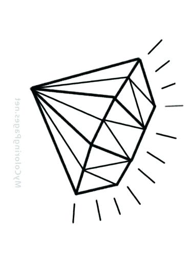 375x500 Diamond Coloring Pages Medium Size Of Diamond Coloring Pages