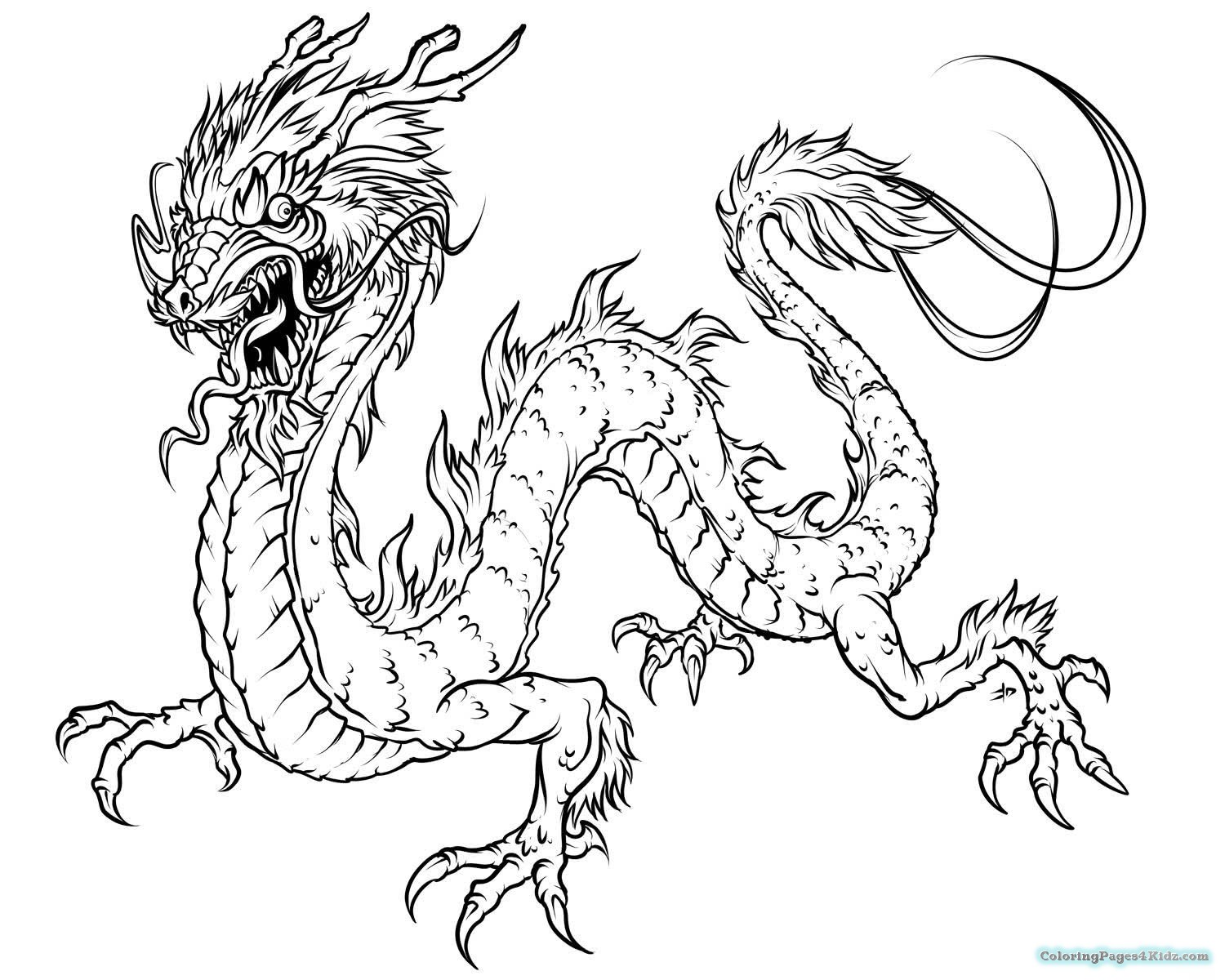 1500x1200 Minecraft Coloring Pages Chinese Dragon Bike Coloring Pages For Kids