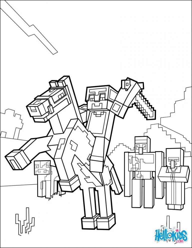 768x993 Minecraft Easter Coloring Pages Copy Page Montenegroplaze