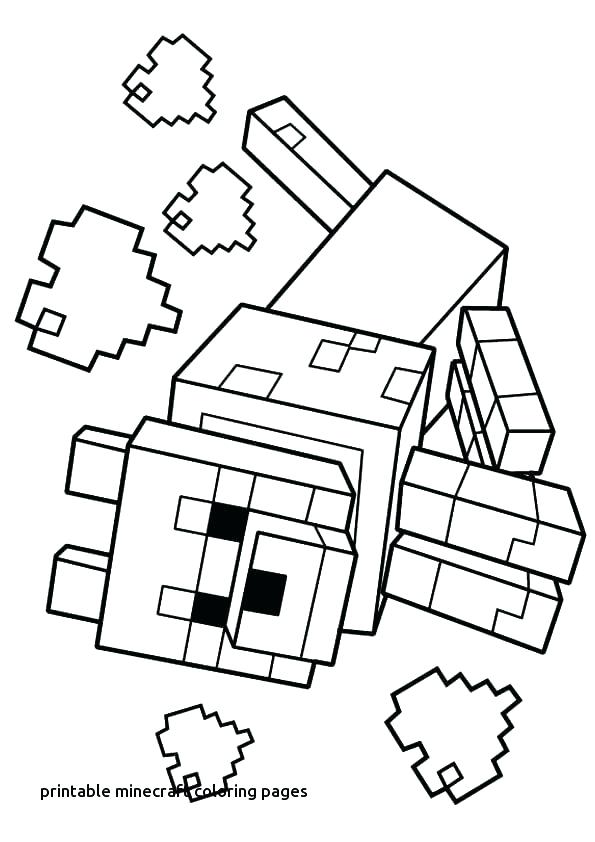 595x842 Printable Minecraft Coloring Pages Coloring Minecraft Herobrine