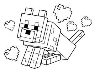 300x231 Drawn Minecraft Printable Coloring