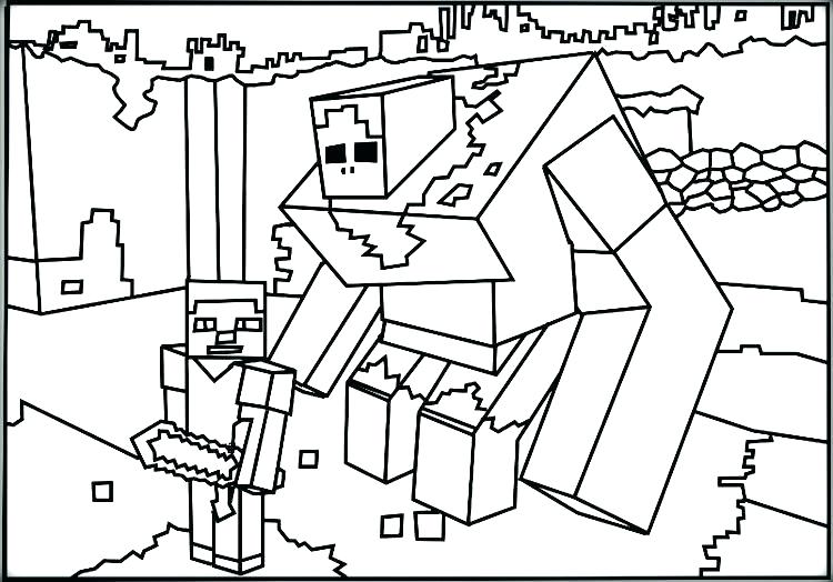 750x524 Minecraft Printable Coloring Pages Printable Coloring Pages