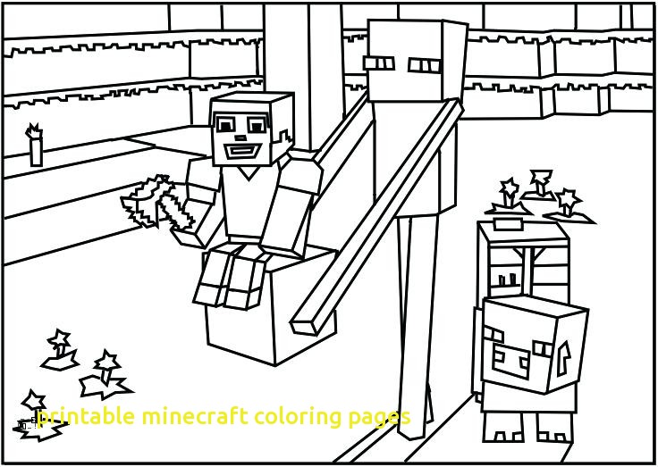 736x523 Printable Minecraft Coloring Pages With Printable Lego Minecraft