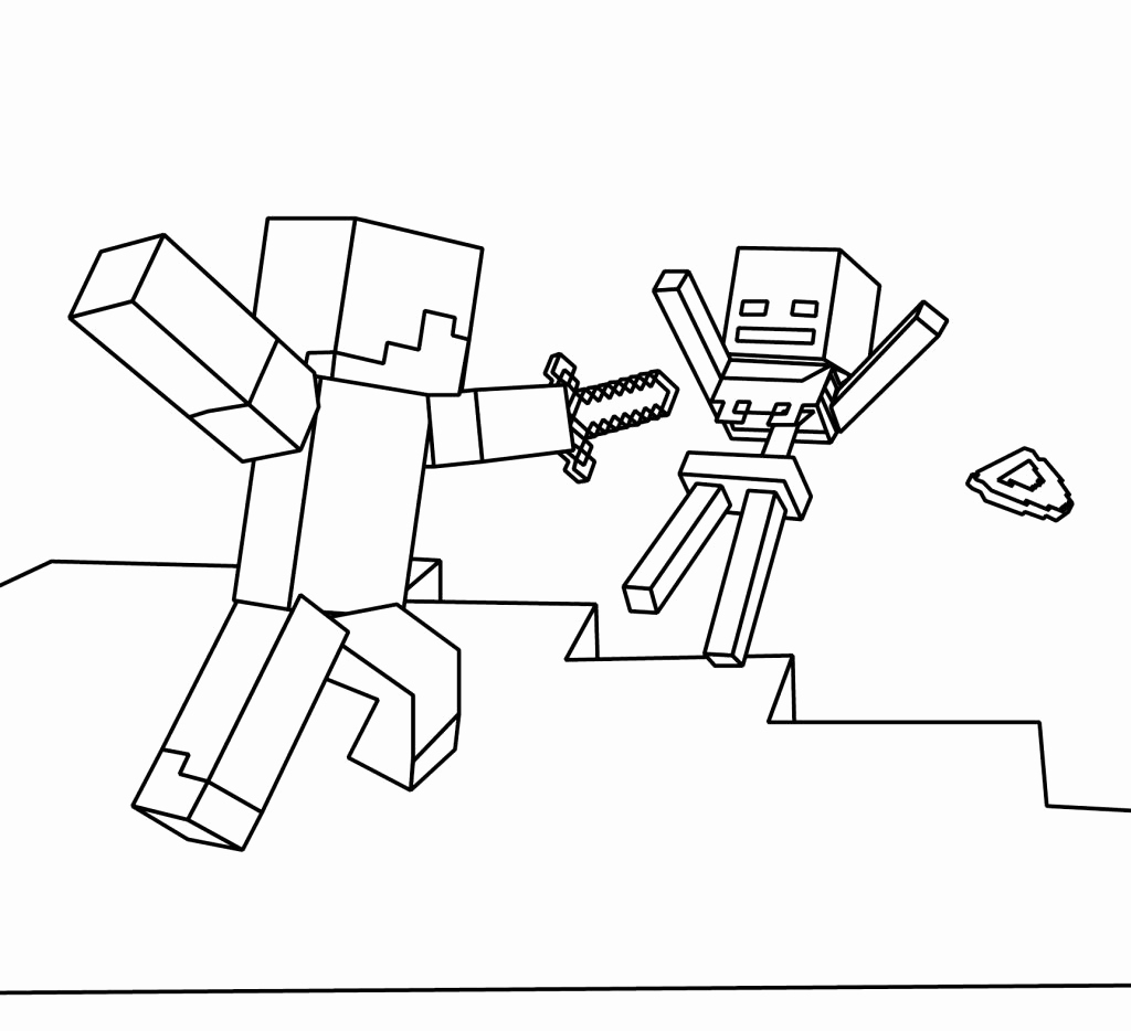 1024x934 Coloring Pages Minecraft Collection Free Coloring Pages Download