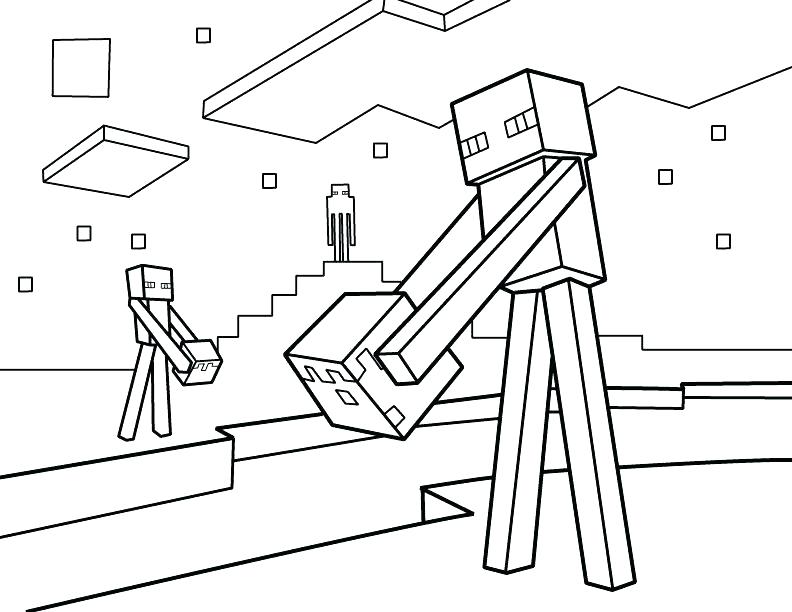 792x612 Minecraft Pictures To Color Minecraft Ocelot Coloring Page
