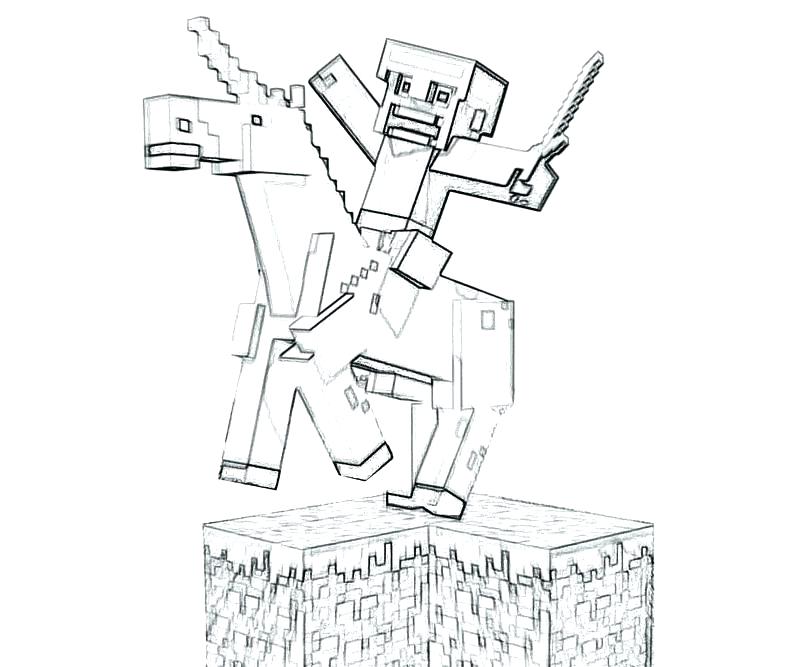 800x667 Minecraft Ocelot Coloring Pages