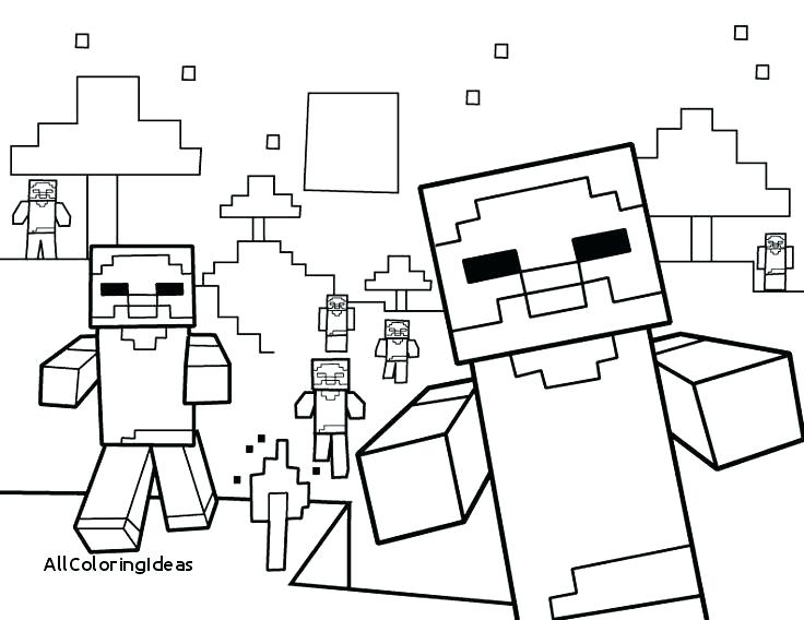 736x568 Minecraft Coloring Pages For Kids Coloring Sheets Coloring Pages