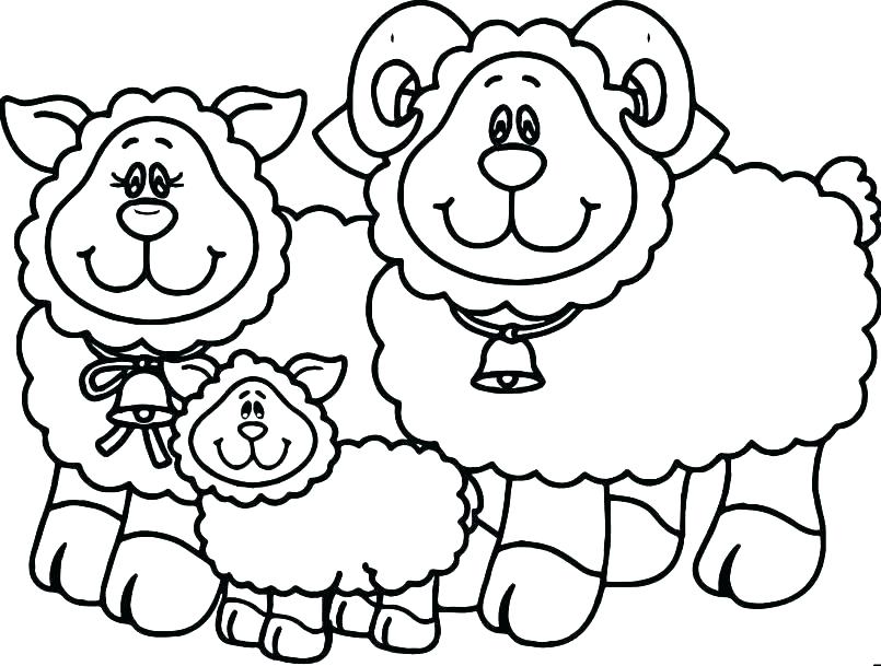 805x609 Sheep Coloring Page Minecraft Sheep Coloring Pages