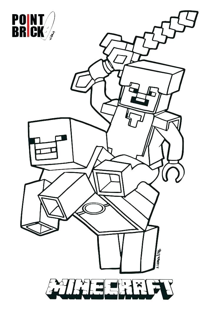 744x1052 Minecraft Coloring Pages Sword Coloring Page Minecraft Wither