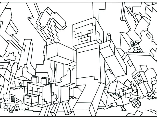 Minecraft Skins Coloring Pages at GetDrawings | Free download