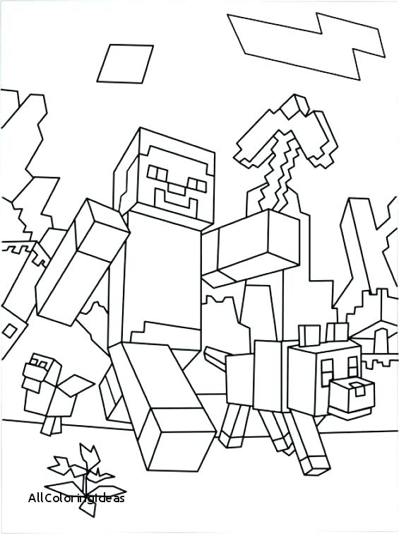 565x755 Minecraft Coloring Pages To Print