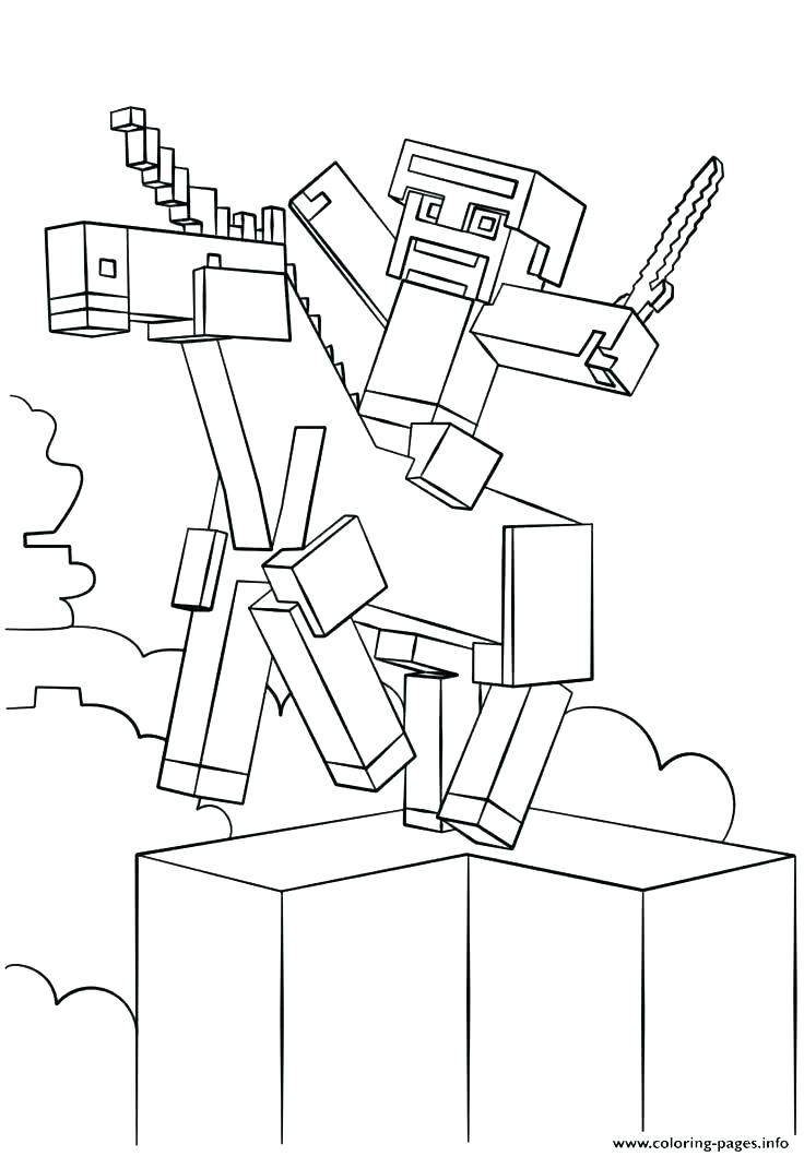 736x1059 Minecraft Sword Coloring Pages Printable Creepers Printable
