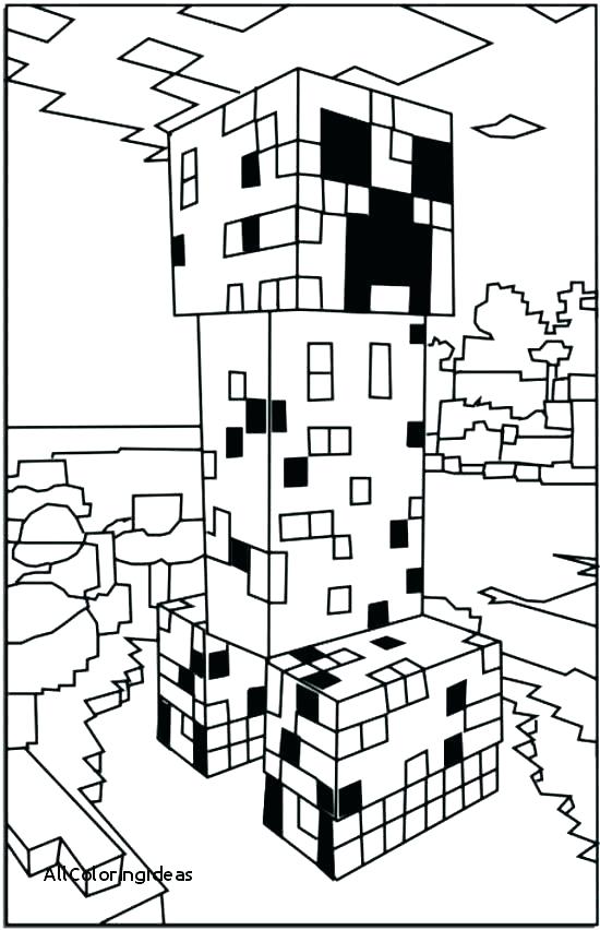 550x852 Minecraft Coloring Pages To Print