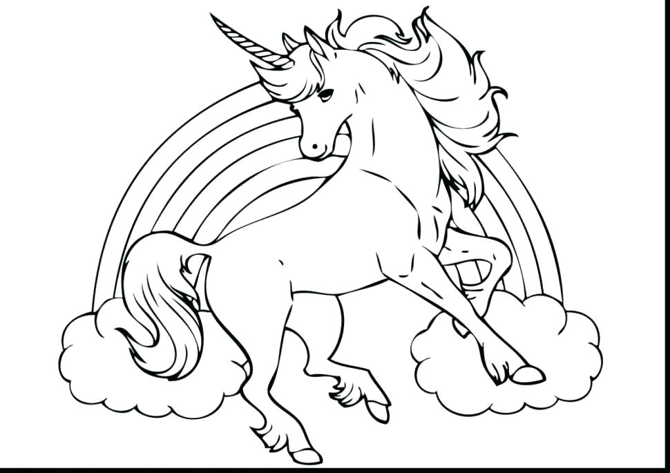 970x685 Coloring Pages To Print Out Free Unicorn Coloring Pages Plus Large