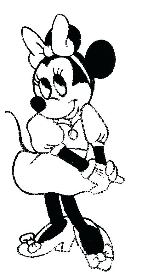 451x891 Free Minnie Mouse Coloring Pages Mini Coloring Pages Mini Coloring