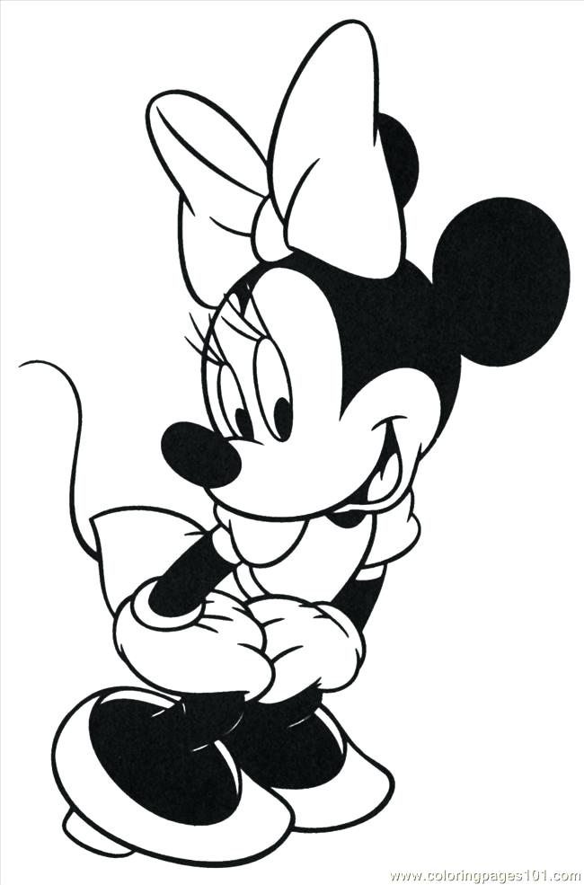 650x985 Mini Coloring Pages Incredible Ideas Mouse Coloring Pages