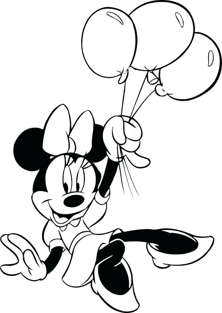 727x1024 Mini Mouse Coloring Page Cartoon Mouse Coloring Pages Free