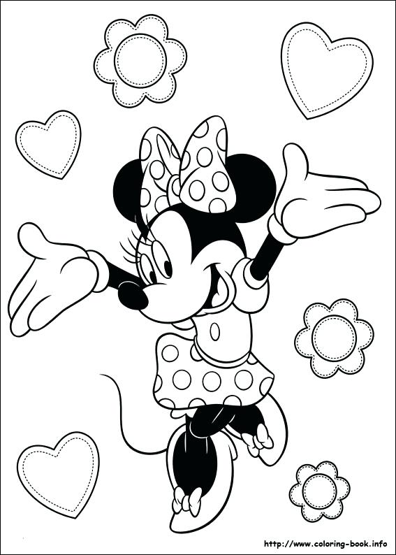 567x794 Mini Mouse Coloring Page Printable Mickey Mouse Coloring Pages