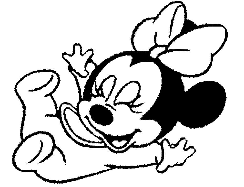 1000x768 Minnieuse Coloring Pages To Print For Free Toddlers Birthday